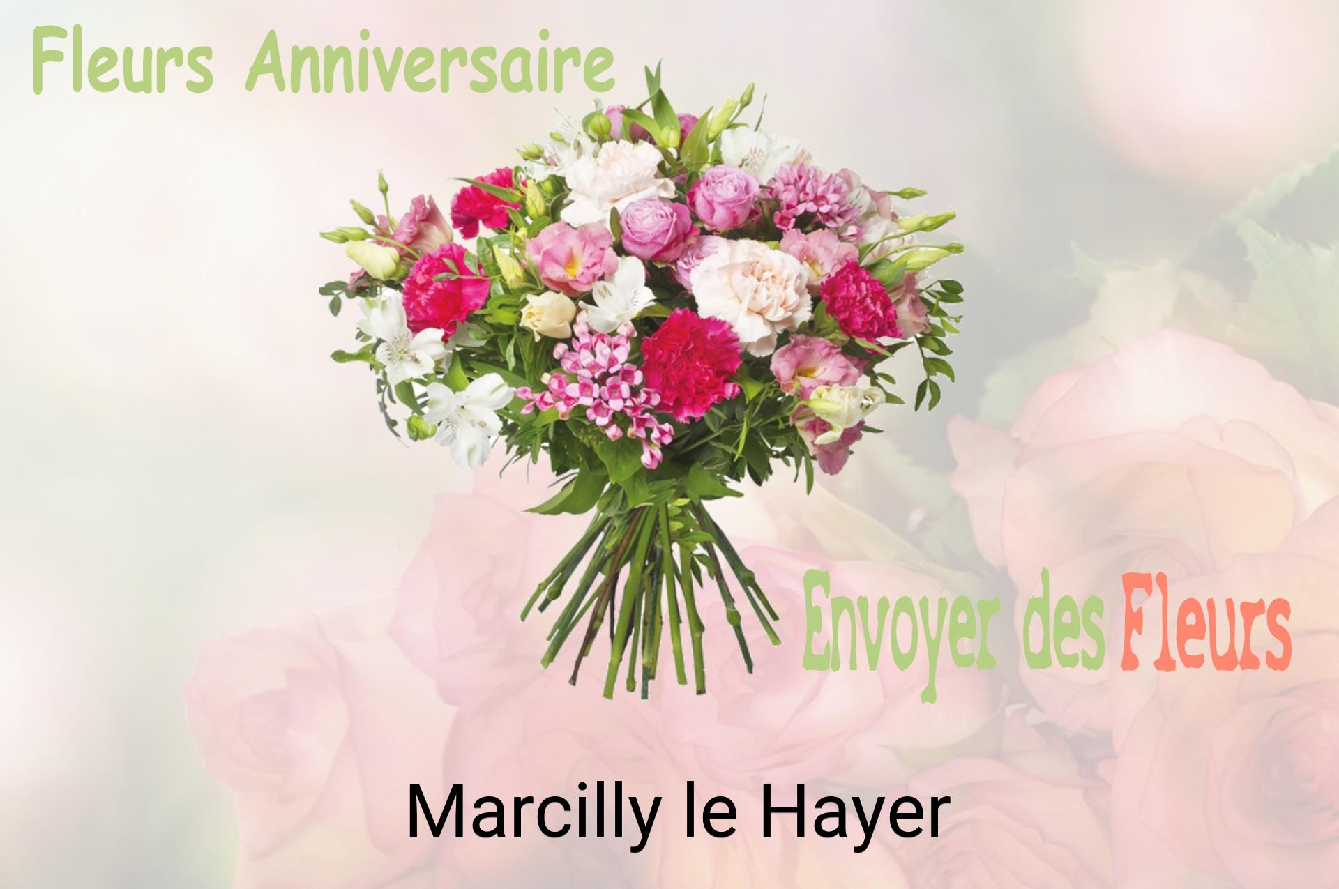 Bouquet de fleurs d’anniversaire livré à Marcilly-le-Hayer